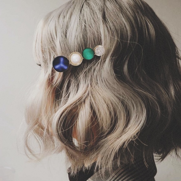 Accessories - E L E G A N T ❥ Hair Clip | Blue